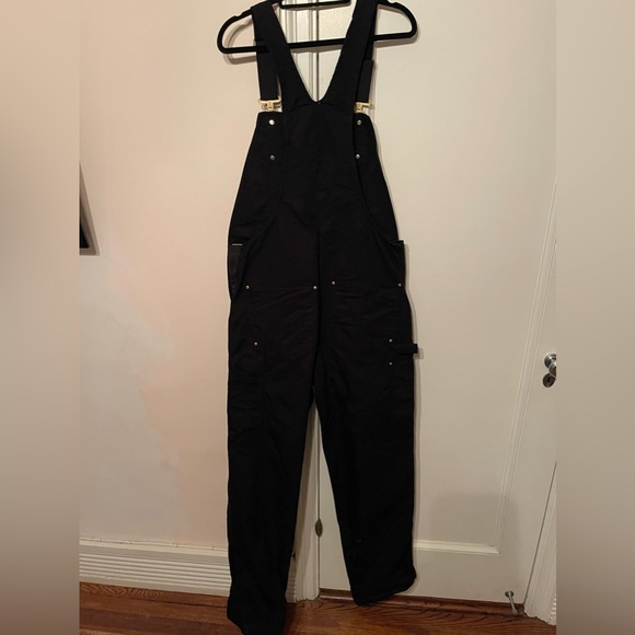 Carhartt Relaxed Fit Duck Canvas Bib Double Knee Overalls - Picture 5 of 7